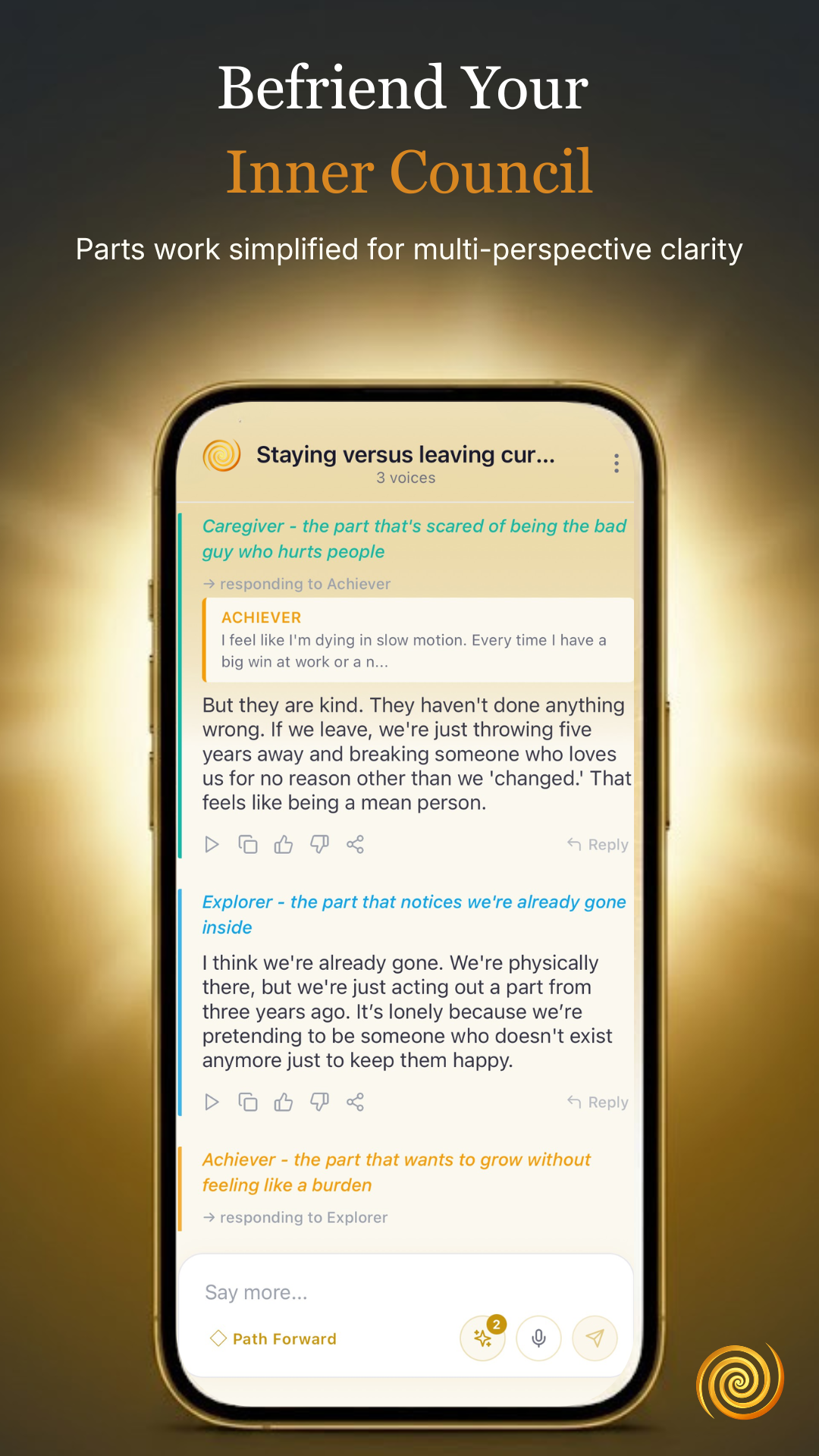 Inner Council in the InnerOS app
