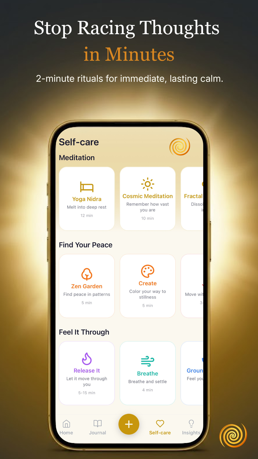 Rituals & Meditations in the InnerOS app